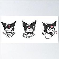 Emo Kuromi Poster