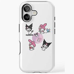 Kuromi and Melody iPhone Tough Case