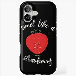 Kuromi Strawberry iPhone Case