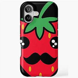 Kuromi Strawberry iPhone Case