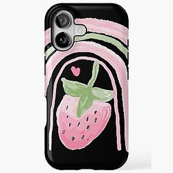 Kuromi Strawberry iPhone Case