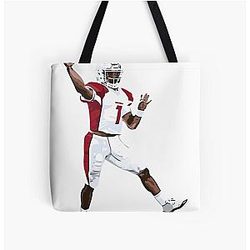 Kyler Murray Over Print Tote Bag