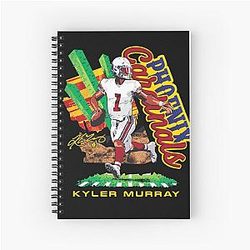Vintage Kyler Murray Spiral Notebook