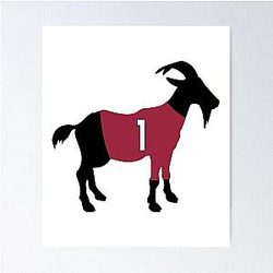 Kyler Murray GOAT Poster