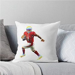 Kyler Murray Arizona Cardinals football Throw Pillow