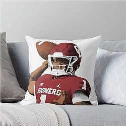 Kyler Murray Oklahoma Throw Pillow