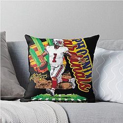 Vintage Kyler Murray Style Throw Pillow
