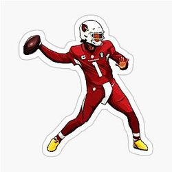 Kyler Murray Throws The Ball Sticker