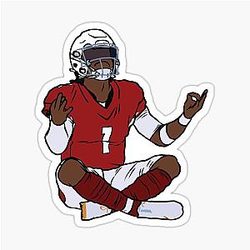 Kyler Murray Meditation Celebration Sticker