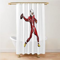 Kyler Murray Throws the Ball Shower Curtain