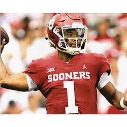 KYLER MURRAY OKLAHOMA SOONER FOOTBALL 8X10 SPORTS ACTION PHOTO