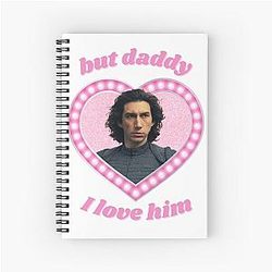 Kylo Ren Spiral Notebook