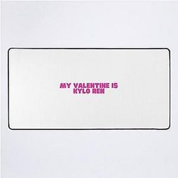 My Valentine Kylo Ren Desk Mat