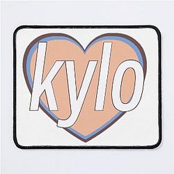 Kylo Ren Blue and Brown Mouse Pad
