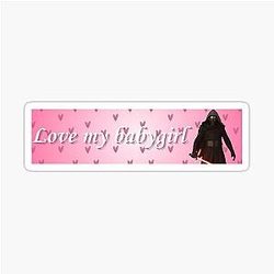 Kylo Ren Baby girl Sticker