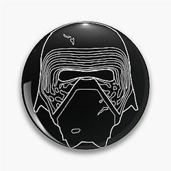 Kylo Ren Print Pin