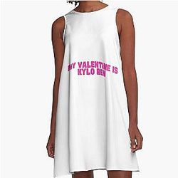 My Valentine Kylo Ren A-Line Dress
