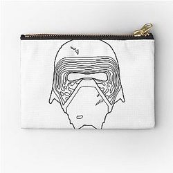 Kylo Ren Black Zipper Pouch