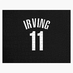 Kyrie Irving Nets Jersey Black Jigsaw Puzzle