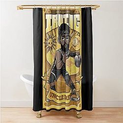 Kyrie Irving Art Chibi Shower Curtain