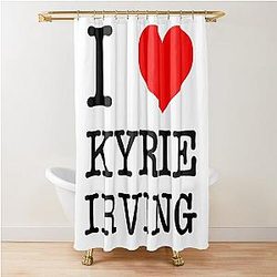 I Love Kyrie Irving Shower Curtain