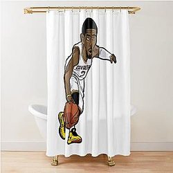 Kyrie Irving Chibi Shower Curtain