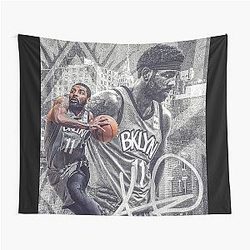 Kyrie Irving Brooklyn Tapestry