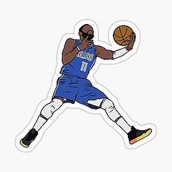 Kyrie Irving Dallas Layup Sticker