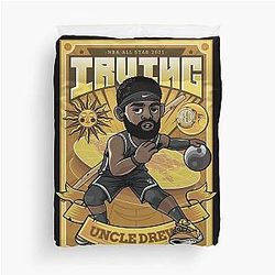 Kyrie Irving Art Chibi Duvet Cover