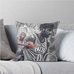 Kyrie Irving Brooklyn Throw Pillow