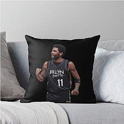 Kyrie Irving Basketball Throw Pillow