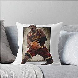 kyrie irving throw pillow