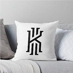 Kyrie Irving logo throw pillow