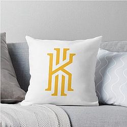 Kyrie Irving Logo Throw Pillow