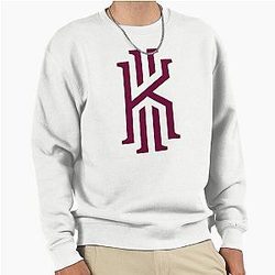 Kyrie Irving White Logo Hooded Sweatshirt