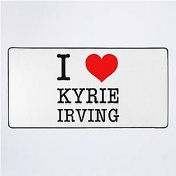 I Love Kyrie Irving Desk Mat