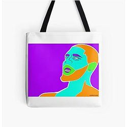 Kyrie Irving Colour Explosion All Over Print Tote Bag