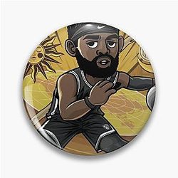 Kyrie Irving Chibi Art Pin