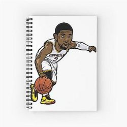 Kyrie Irving Chibi Spiral Notebook