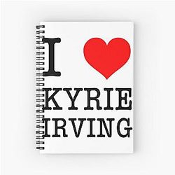 I Love Kyrie Irving Notebook
