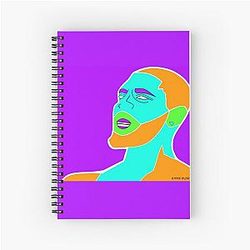Kyrie Irving Colour Spiral Notebook