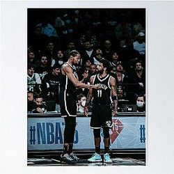 Dou Team Kevin Durant and Kyrie Irving Poster