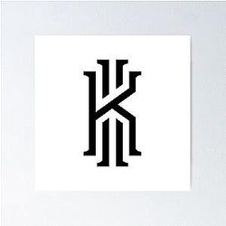 Kyrie Irving logo Poster