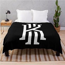 Kyrie Irving Logo Throw Blanket