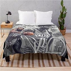 Kyrie Irving Brooklyn Throw Blanket