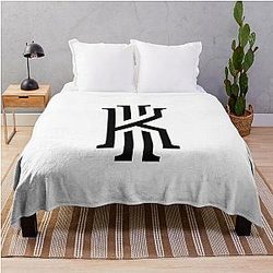 Kyrie Irving Logo Throw Blanket