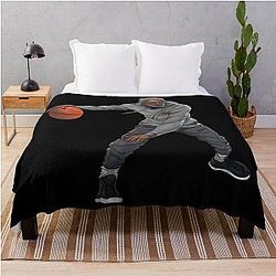 Kyrie Irving Uncle Drew Art Throw Blanket