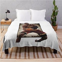 Kyrie Irving Photo Throw Blanket