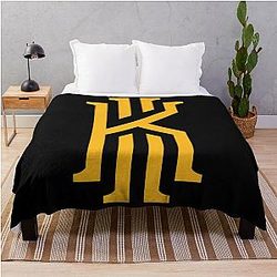 Kyrie Irving Logo Throw Blanket