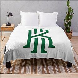 Kyrie Irving Logo Throw Blanket